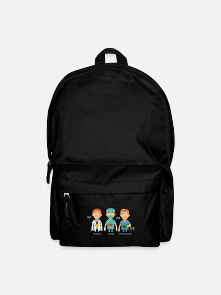 Anesthésiste Urologue Chirurgien Drôle Idée Cadeau - Sac à dos - noir