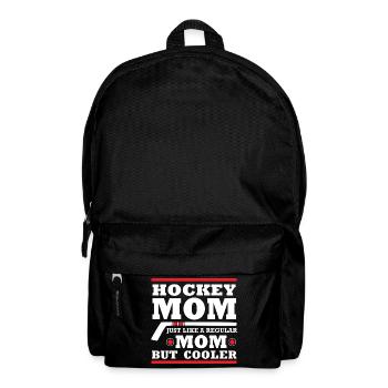 Maillot de hockey maman - Sac à dos - noir - Devant