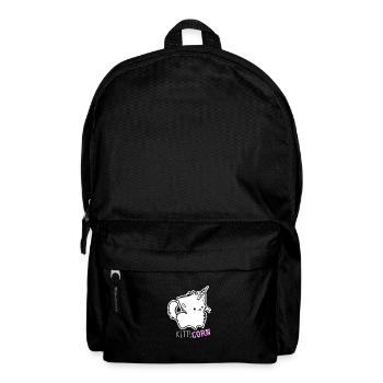 Cat kitten hangover gift idea animal - Backpack - black - Front