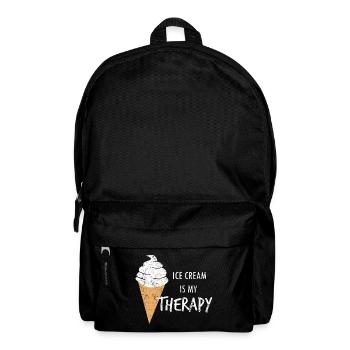 Idée de cadeau d'été de crème glacée - Sac à dos - noir - Devant