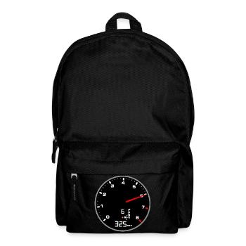 Compteur de vitesse | Aucune limite | Course de vitesse | Course - Sac à dos - noir - Devant