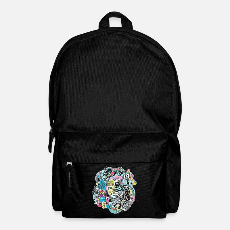 Graffiti city - Backpack - black