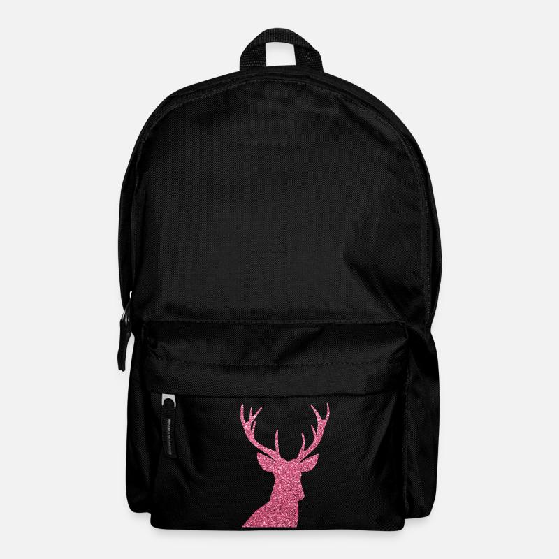 Hirsch - Rucksack - Schwarz