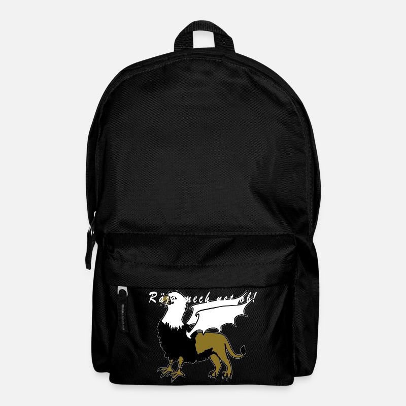 Greif Vogel Löwe Siegerländer Platt - Rucksack - Schwarz