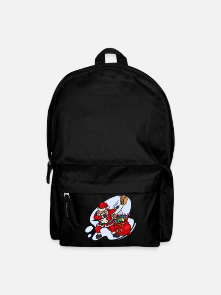 Sweet Dab Dabbing Santa Claus Xmas Christmas - Backpack - black