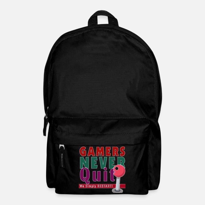 Zocken Gaming Geschenkidee Nerd - Rucksack - Schwarz