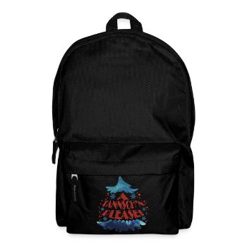 a Tannsch n please - Rucksack - Schwarz - Vorne