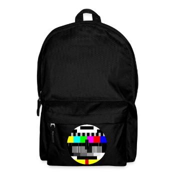 mire couleur - color test card - Sac à dos - noir - Devant
