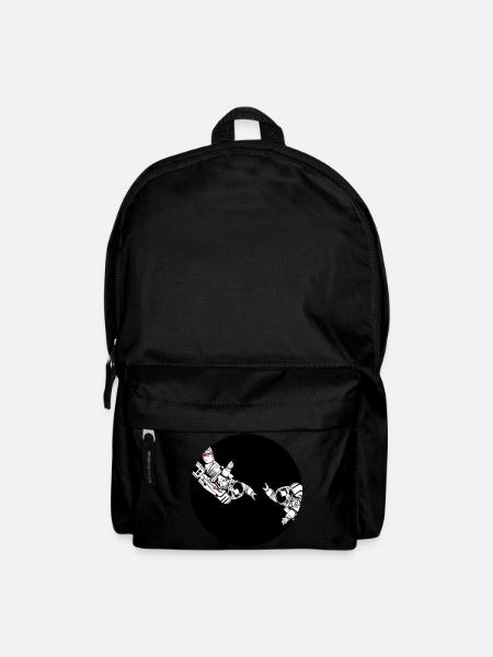 Astronautenfreunde - Rucksack - Schwarz
