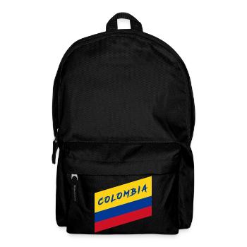 Kolumbien Nationalflagge / Geschenk Flagge Bogota - Rucksack - Schwarz - Vorne