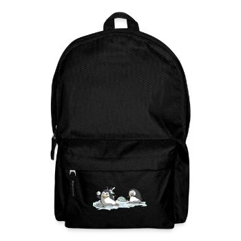 Idée cadeau boule de neige - Sac à dos - noir - Devant