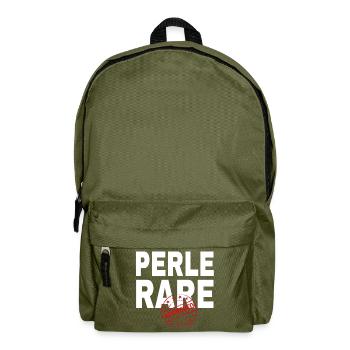 Perlenfunkeln DesignSelten - Rucksack - Olivgrün - Vorne