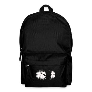 Guitare. Le guitariste. idée cadeau - Sac à dos - noir - Devant