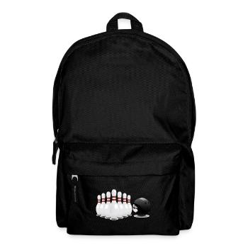 sports bowling 8 F - Backpack - black - Front
