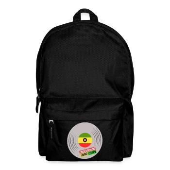 Untergrund Vinyl Sound System - Rucksack - Schwarz - Vorne