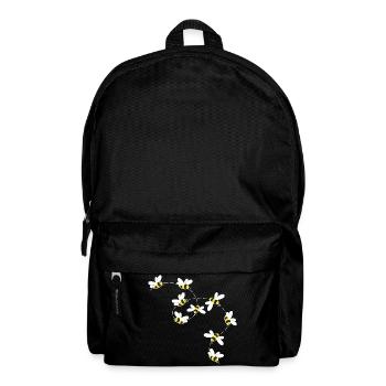 Bienen Flug - Rucksack - Schwarz - Vorne