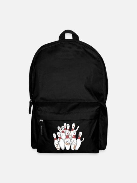 Quilles bowling - Sac à dos - noir