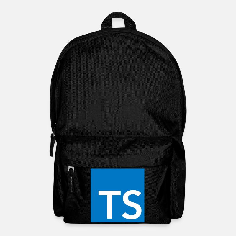 Logo TypeScript - Sac à dos - noir