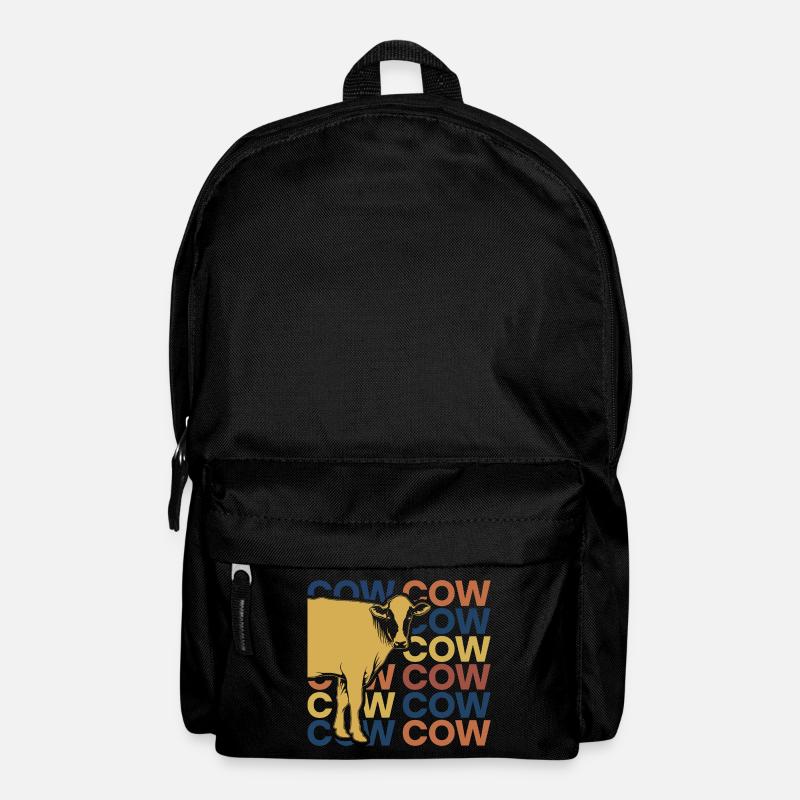 vache - Sac à dos - noir