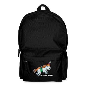 Sushi licorne japon nourriture japonaise préférée nourriture - Sac à dos - noir - Devant