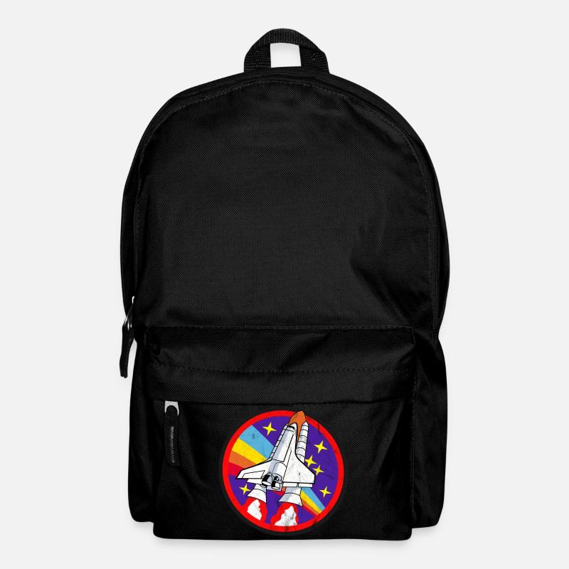 Rocket | Space | Used look | gift idea - Backpack - black