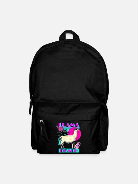 Llama Beach - Sac à dos - noir