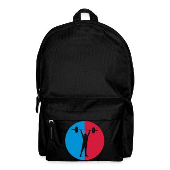 Strength training / Krafttraining / Musculation - Rucksack - Schwarz - Vorne