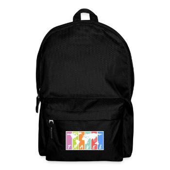 Voyage. Voyage! Voyage - Sac à dos - noir - Devant