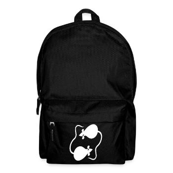 Mäuse - Rucksack - Schwarz - Vorne