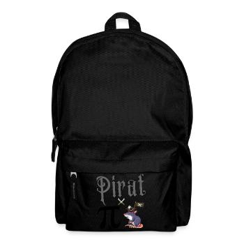 Pirate Pi Rat Pi Rat (Gift Idea) - Backpack - black - Front