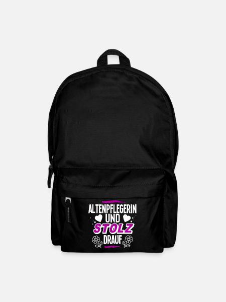 Altenpflegerin - Rucksack - Schwarz