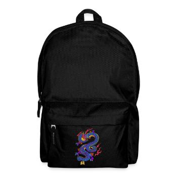 dragon - Sac à dos - noir - Devant