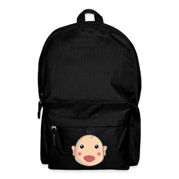 Baby baby saying baby belly baby saying offspring - Backpack - black - Front