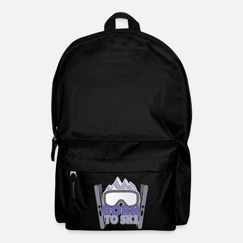 Born To Ski - Sac à dos - noir