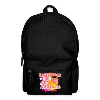 Erzieherin - Rucksack - Schwarz - Vorne