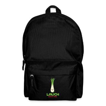 Lauch doch mal Illustration - Rucksack - Schwarz - Vorne