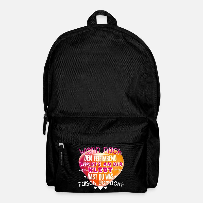 Erzieherin - Rucksack - Schwarz