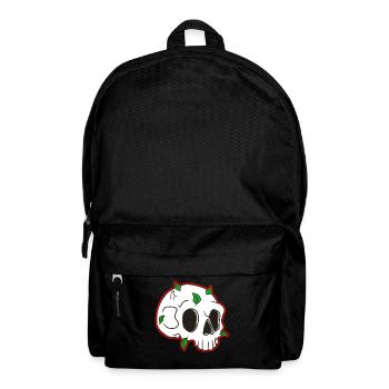 Conception de crâne - Sac à dos - noir - Devant