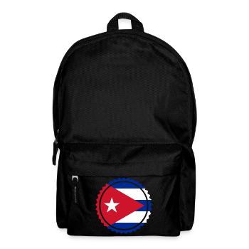 Cuba Kuba Flagge National Havanna Geschenk - Rucksack - Schwarz - Vorne