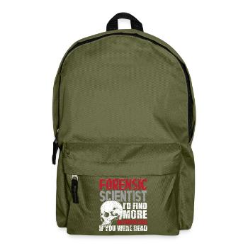 Medical Examiner - Backpack - olive green - Front