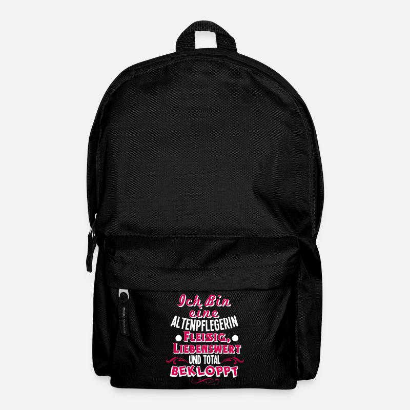 Altenpflegerin - Rucksack - Schwarz