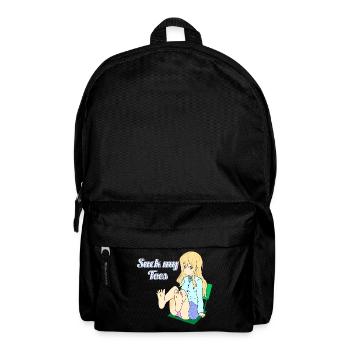 Suck my toes - Backpack - black - Front