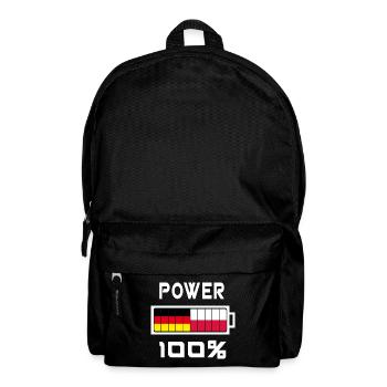 Allemagne et Pologne Power 100% - Sac à dos - noir - Devant