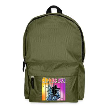 Apres ski - Backpack - olive green - Front
