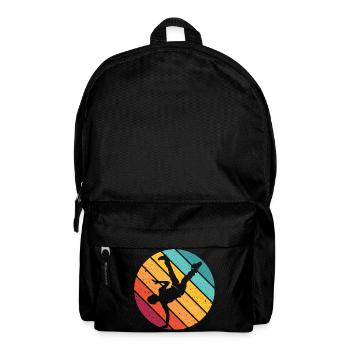 Breakdance Breakdancer Musik Hip Hop Geschenk Tanz - Rucksack - Schwarz - Vorne
