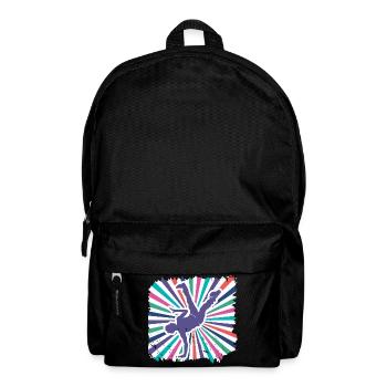 Breakdancing - Backpack - black - Front