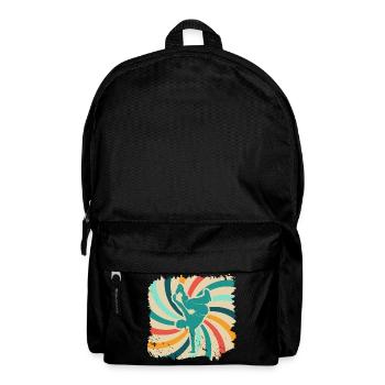 Breakdance - Rucksack - Schwarz - Vorne