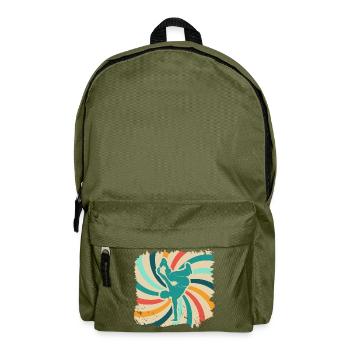 Breakdance - Rucksack - Olivgrün - Vorne