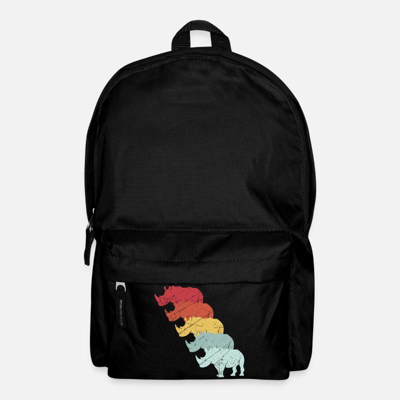 Nashorn - Rucksack - Schwarz
