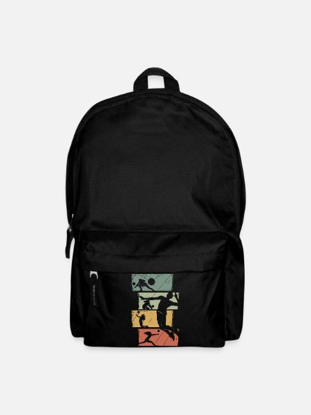 Volleyball Volleyballer Beachvolleyball Geschenk - Rucksack - Schwarz